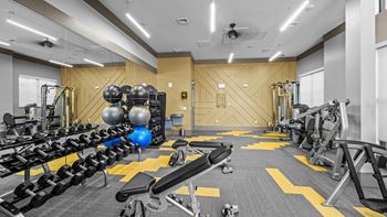 Alton jefferson park luxury apartments in denver, colorado fitness center